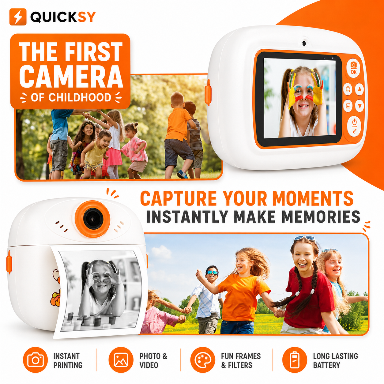 Instant Print Camera