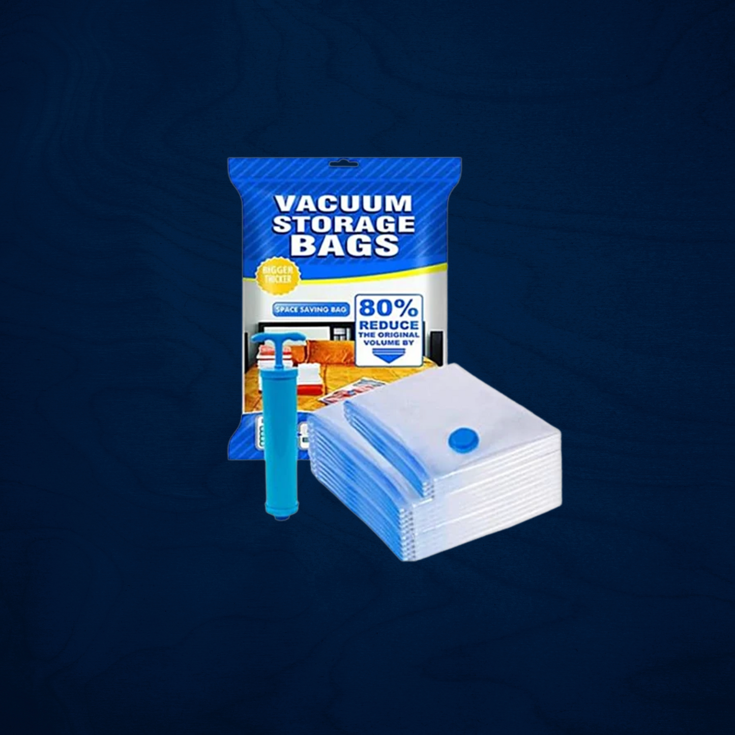 Vacuum Storage Bags – Save 80% Space Instantly!