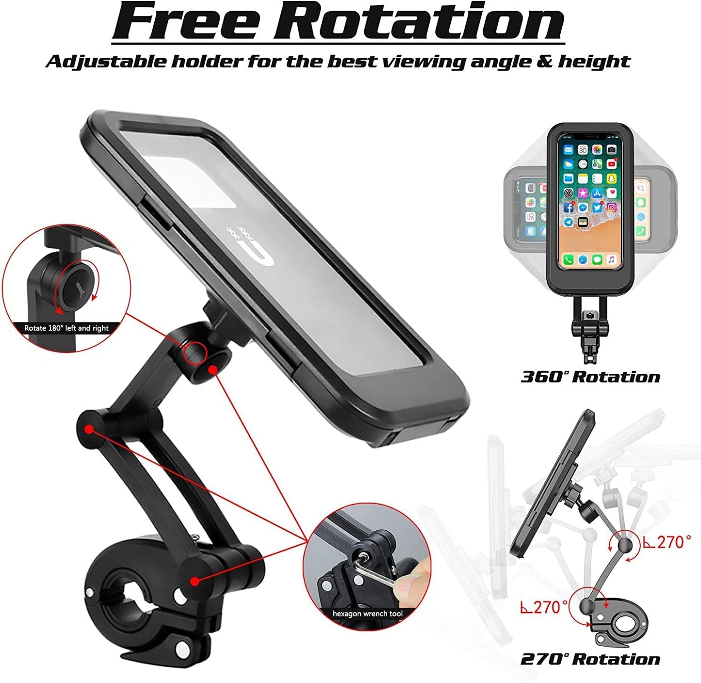 Waterproof Mobile Holder