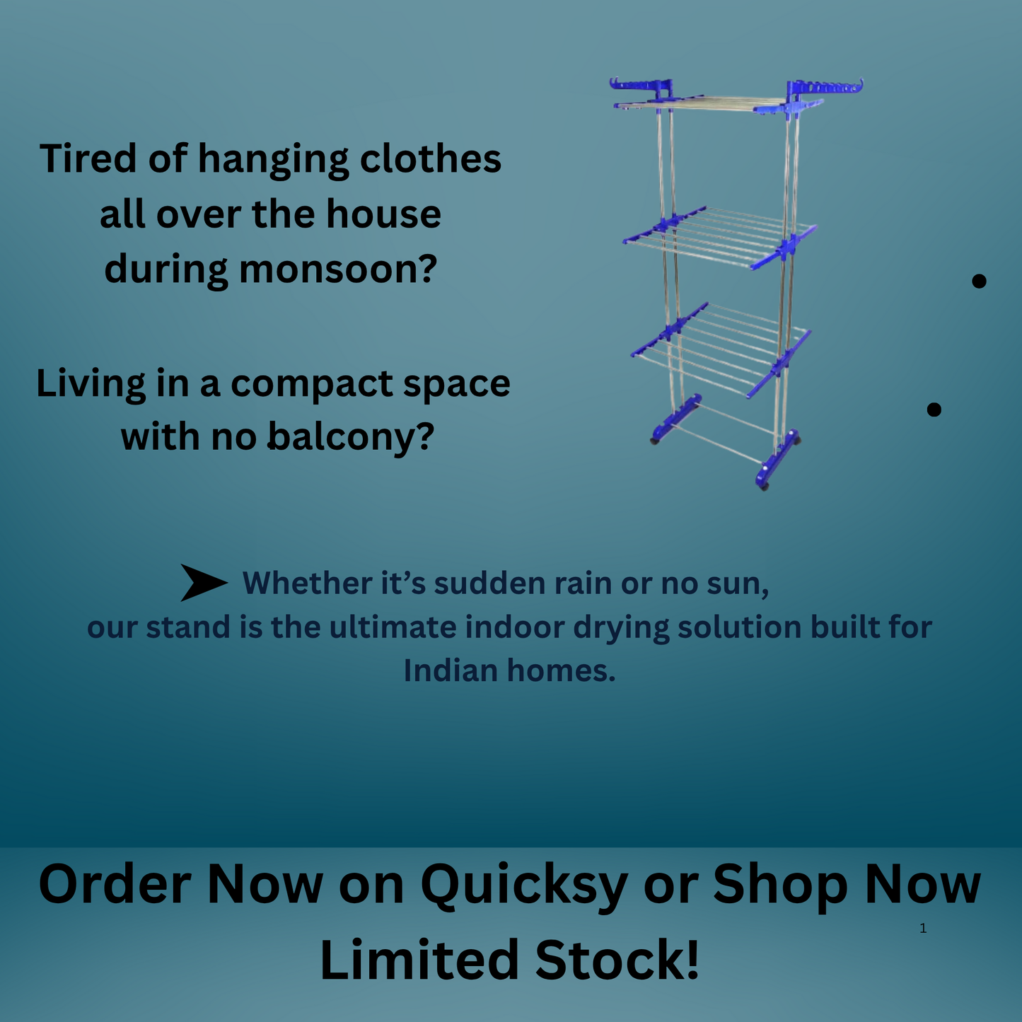 Premium Clothes Drying Stand