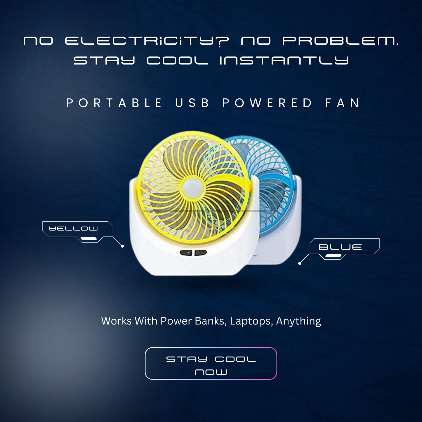 🌬️ Mini USB Super Fan