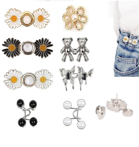 Jeans Adjustable Button