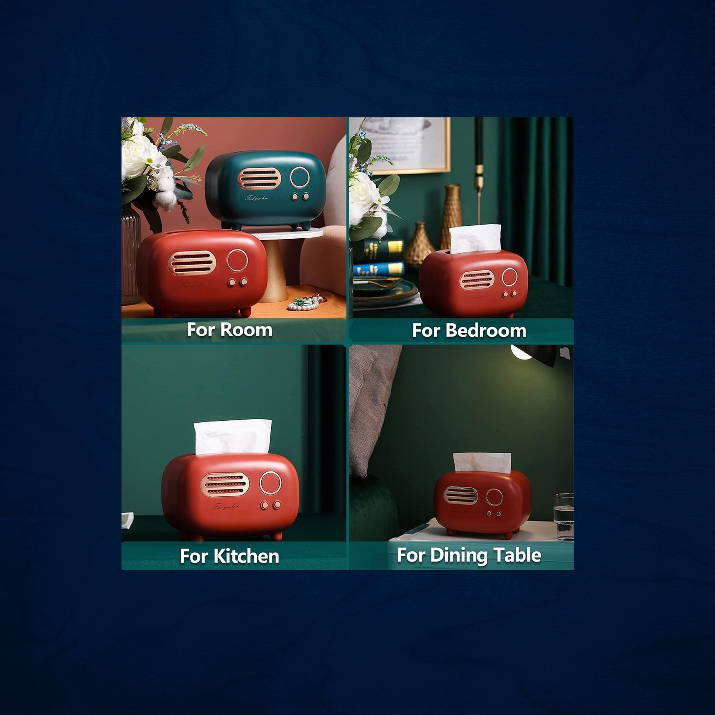 Radio Tissue Box