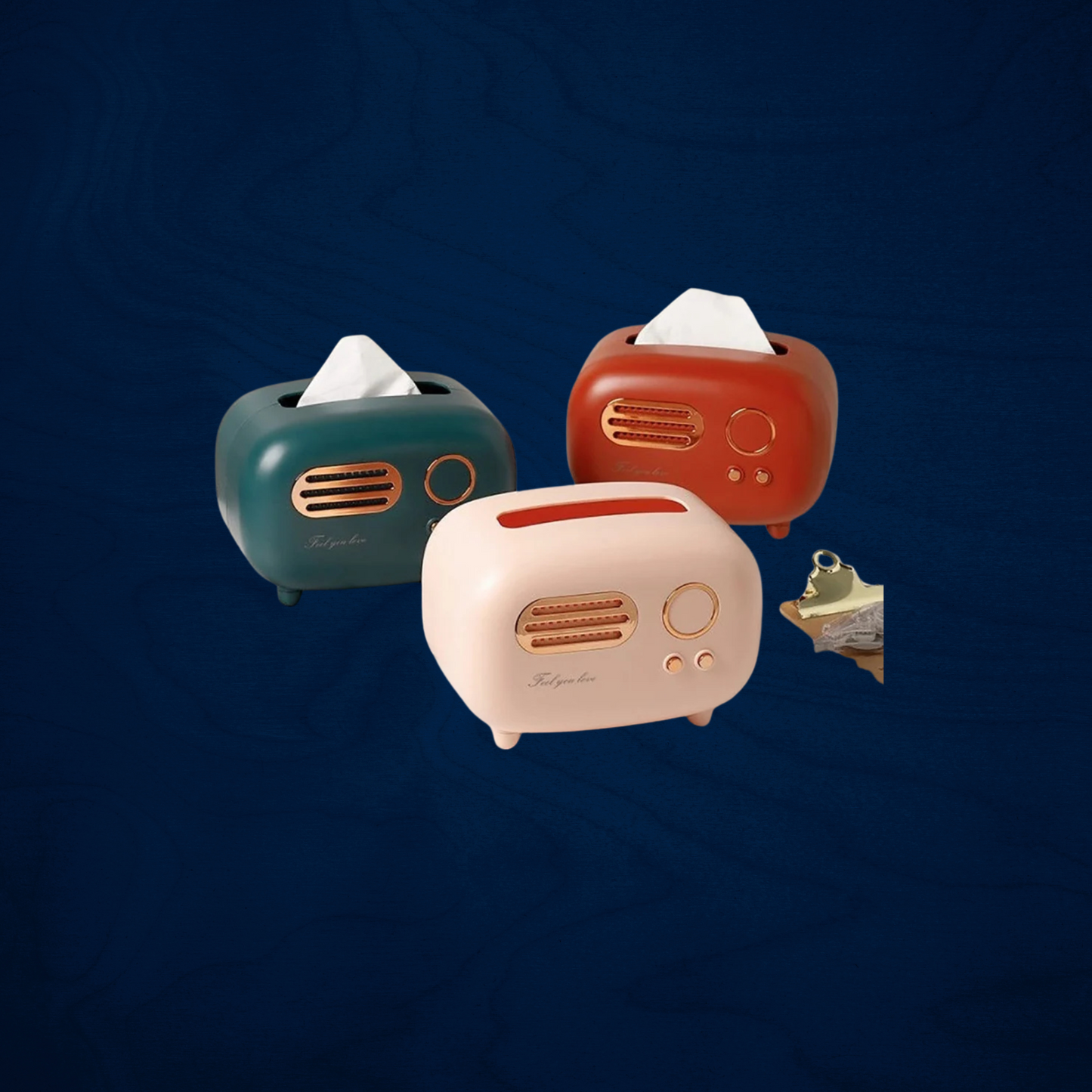 Radio Tissue Box