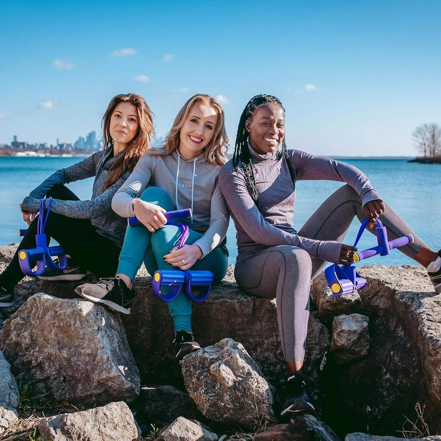 Full Body Pedal Resistance Band Trainer – Unisex ( 20,000+ Sold )