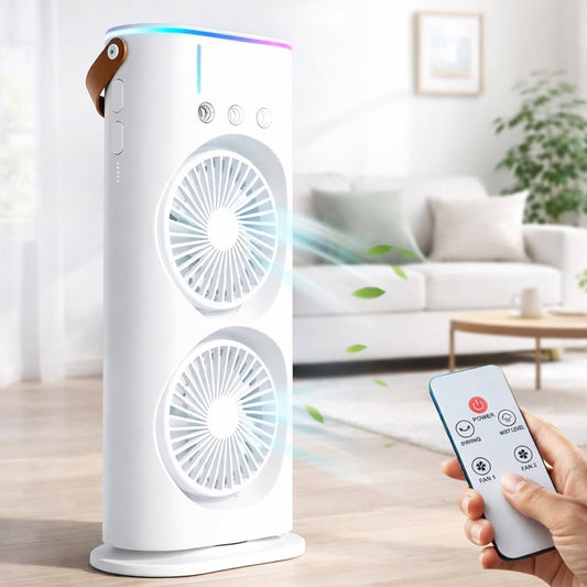 2-in-1 Cooling Mist Fan