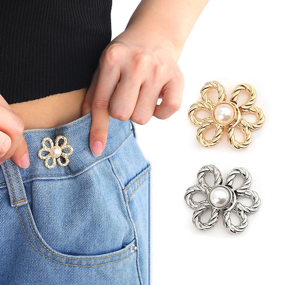 Jeans Adjustable Button