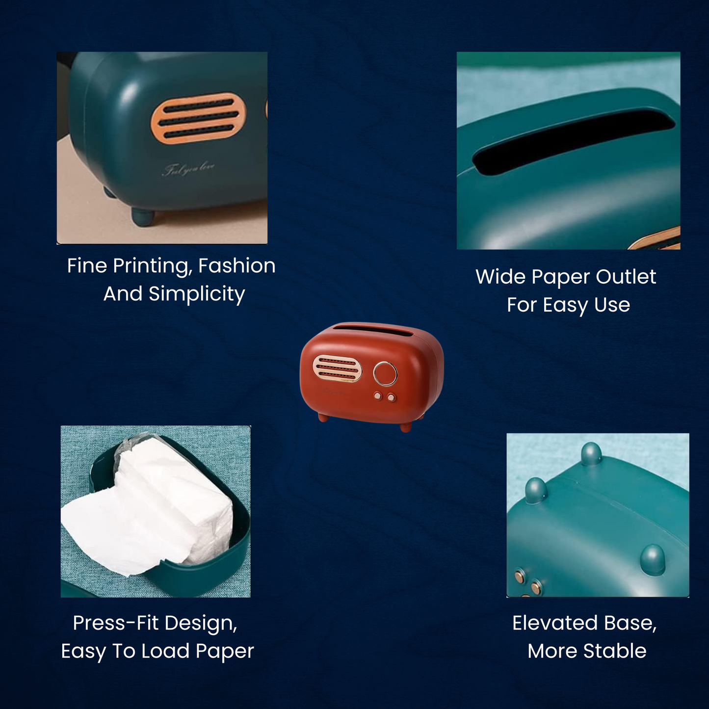 Radio Tissue Box
