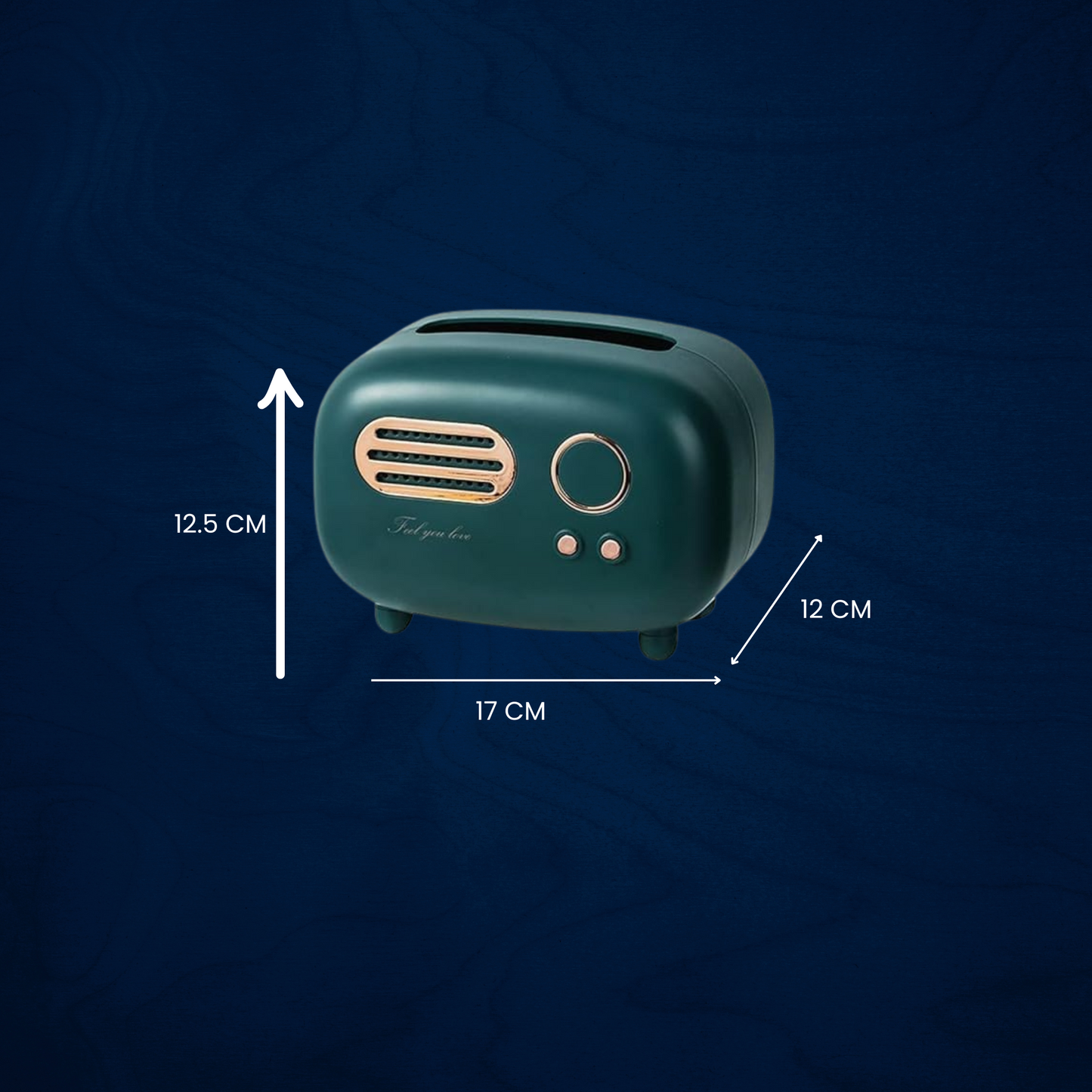 Radio Tissue Box