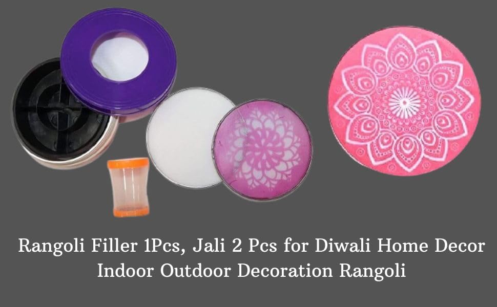 Rangoli Kit . + Water Sensor Diya