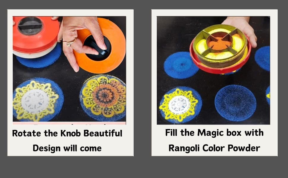 Rangoli Kit . + Water Sensor Diya