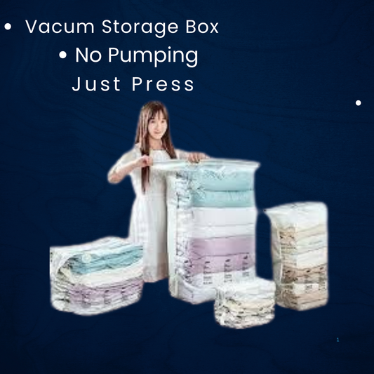Vacuum Storage Bags – Save 80% Space Instantly!