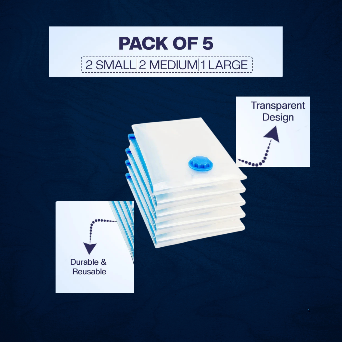 Vacuum Storage Bags – Save 80% Space Instantly!