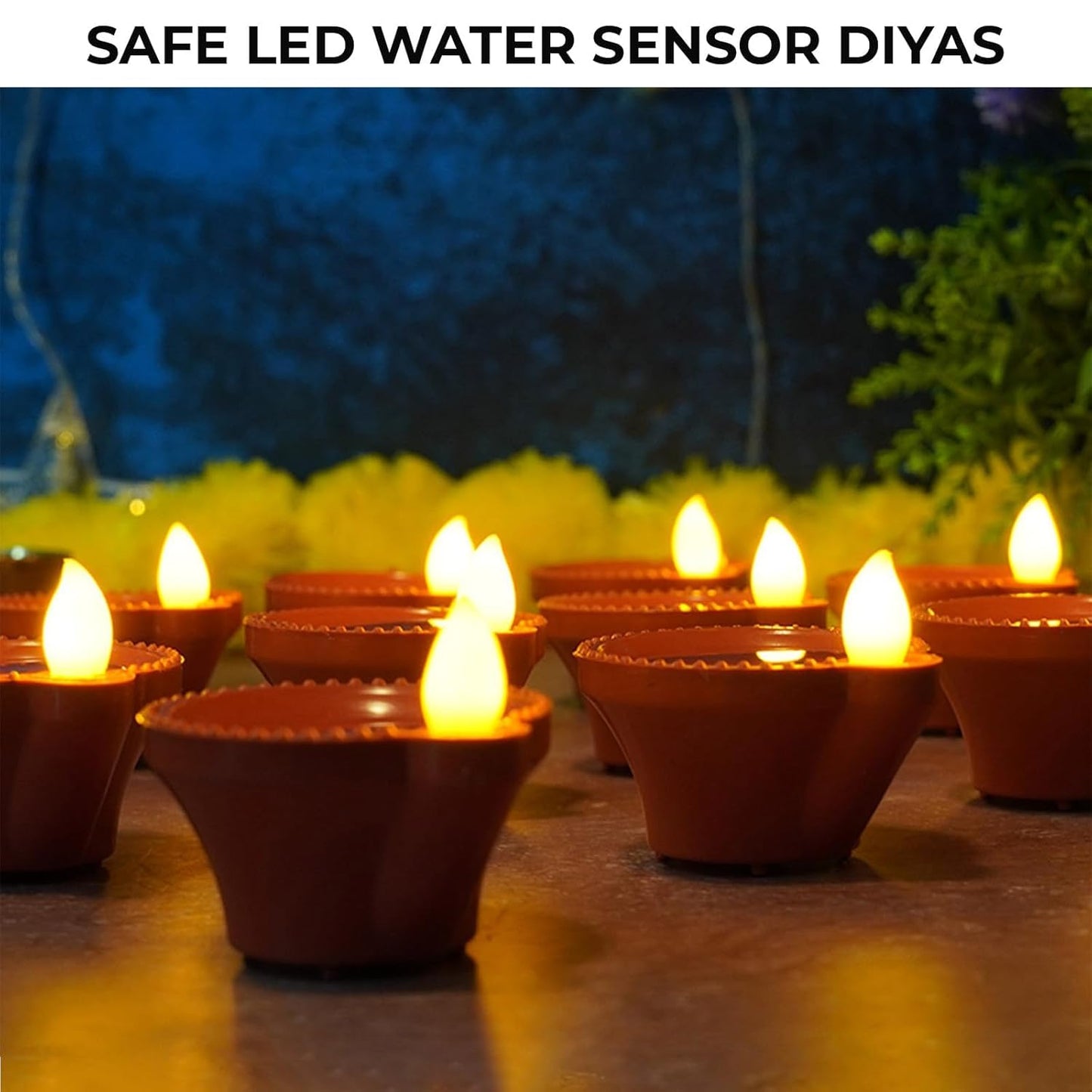 Rangoli Kit . + Water Sensor Diya